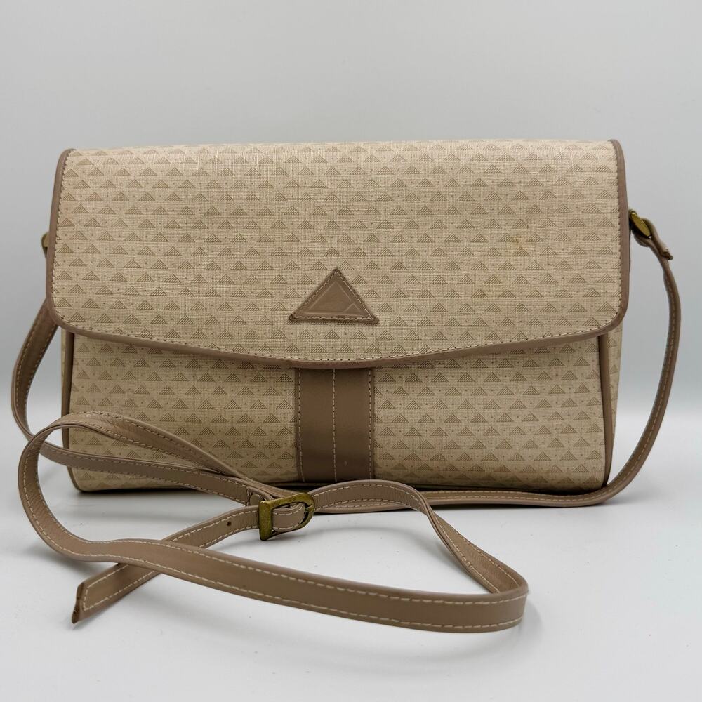 Liz Claiborne 1984 Vintage Envelope Crossbody Bag Retro